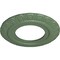 Ekena Millwork Claremont Ceiling Medallion (Fits Canopies up to 5 5/8"), 9"OD x 4 1/2"ID x 1/2"P, Athenian Green CM09CLAGF - alternate 3